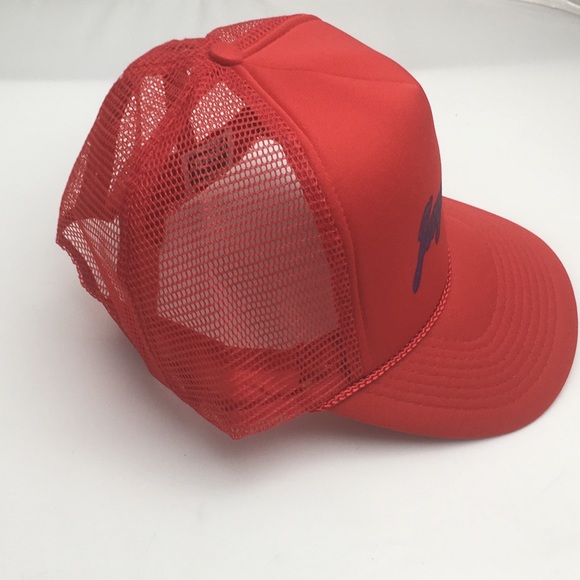 Vintage Trucker SnapBack Kansas KU Jayhawks Mesh - Picture 3 of 8